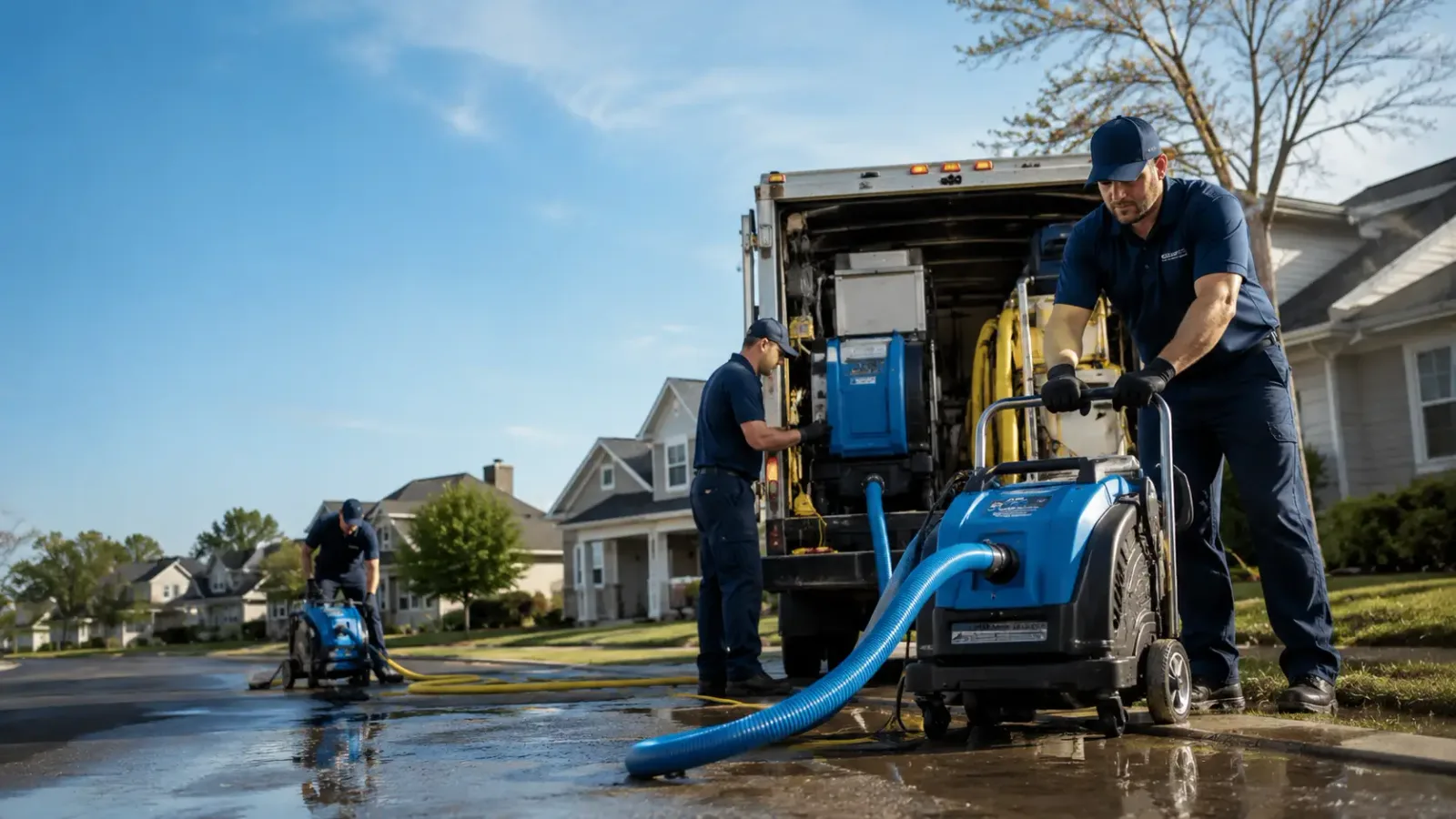 Flood Damage Cleanup in Lacota, MI